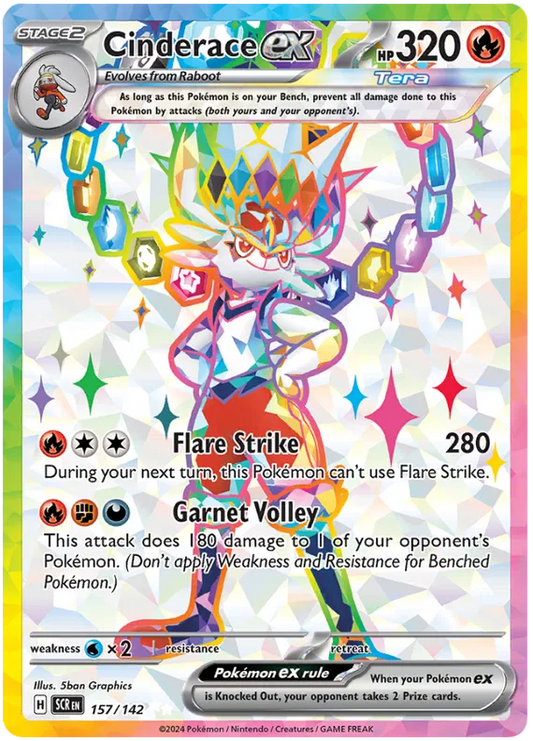 Cinderace EX 157/142