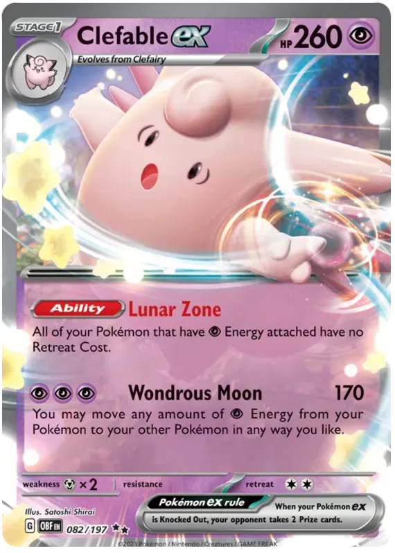 Clefable EX 082/197