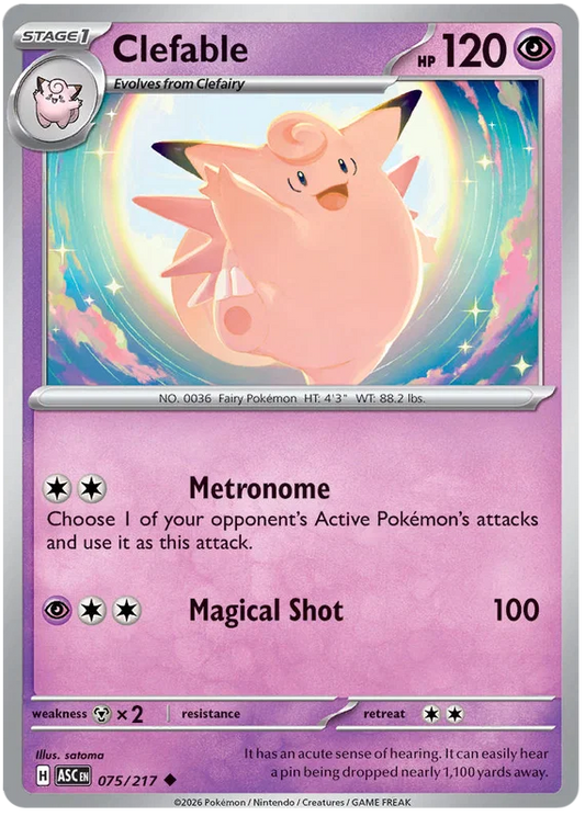 Clefable 075/217