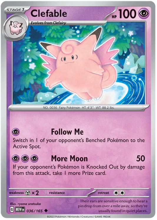 Clefable 036/165