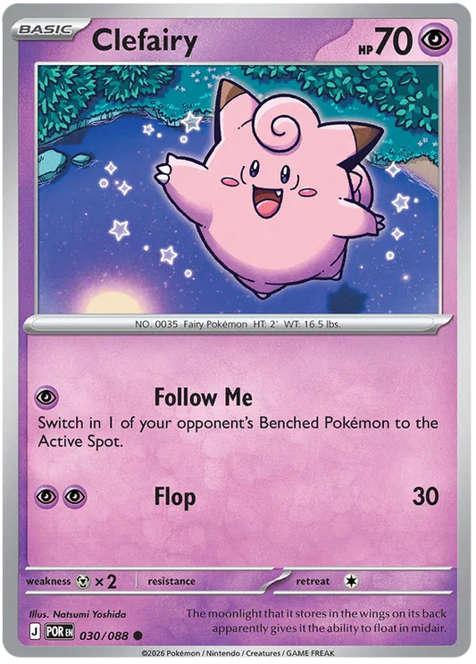 Clefairy 030/088