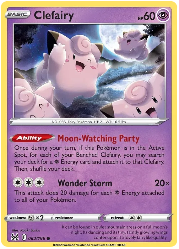 Clefairy 062/196