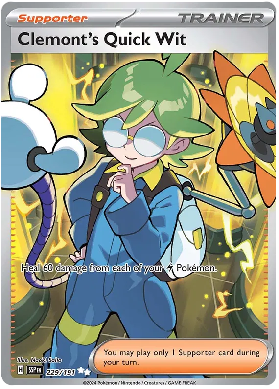 Clemont's Quick Wit 229/191