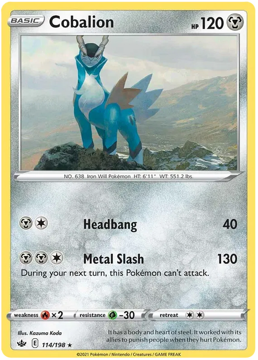 Cobalion 114/198