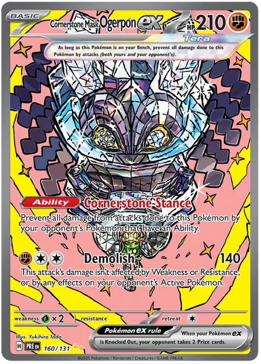 Cornerstone Mask Ogerpon EX 160/131
