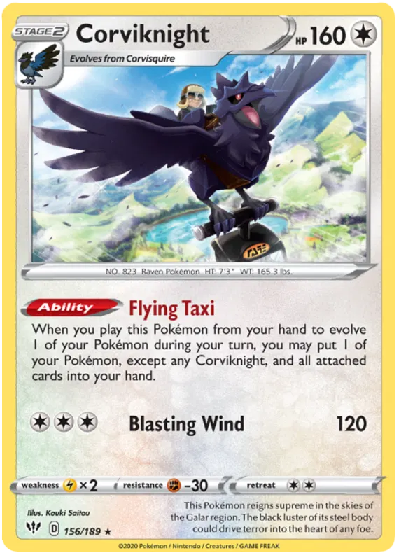 Corviknight 156/189