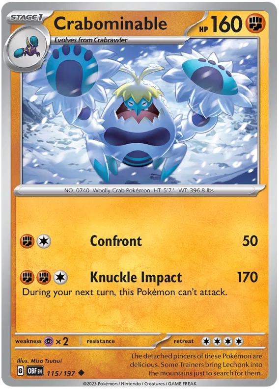 Crabominable 115/197