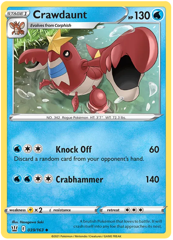 Crawdaunt 039/163