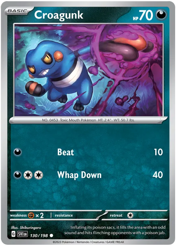 Croagunk 130/198
