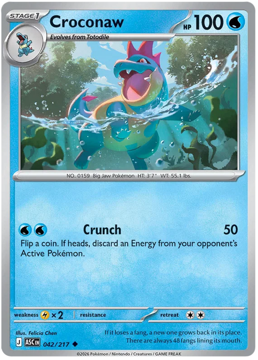 Croconaw 042/217