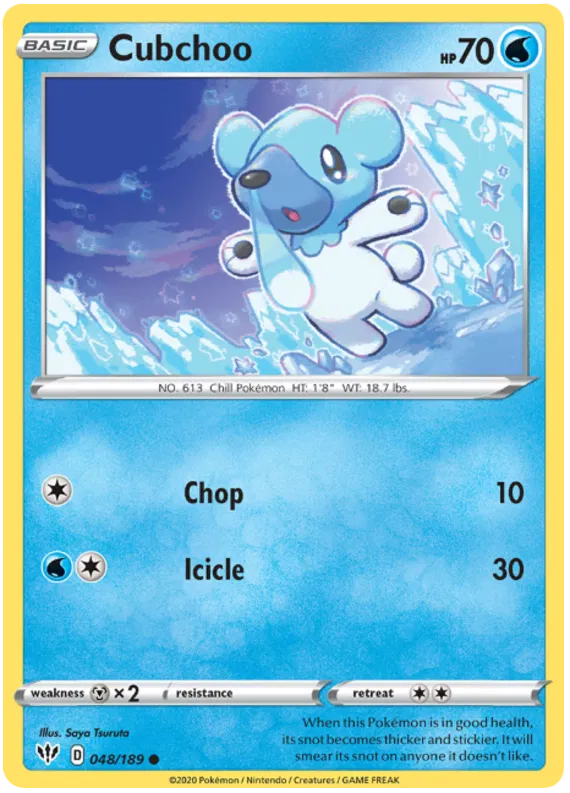 Cubchoo 048/189