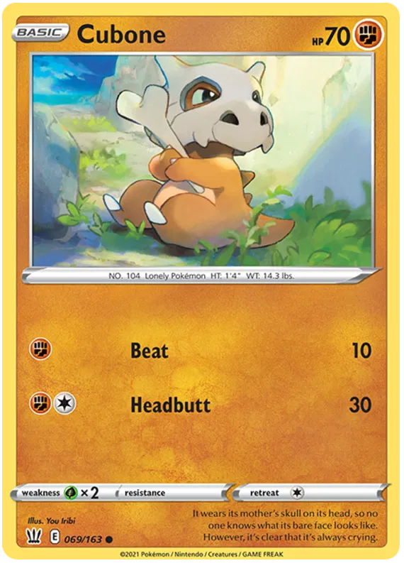 Cubone 069/163