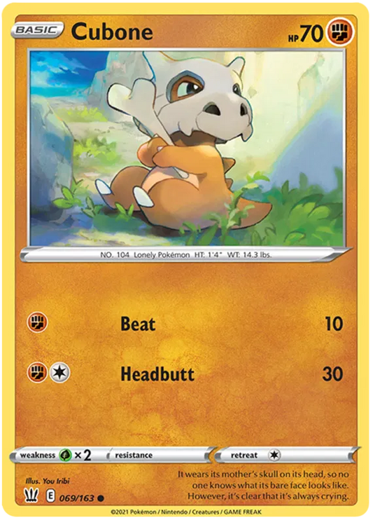 Cubone 069/163