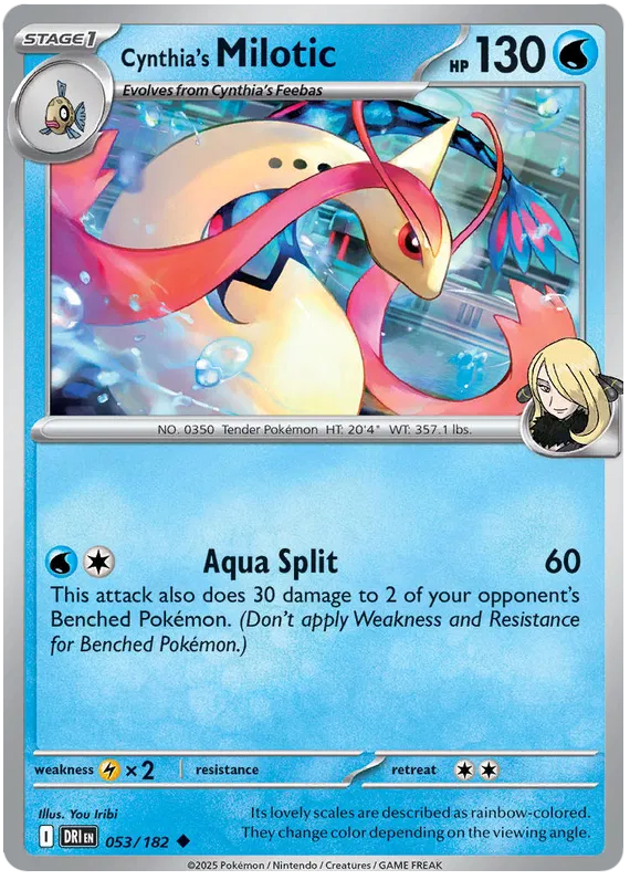 Cynthia's Milotic 053/182