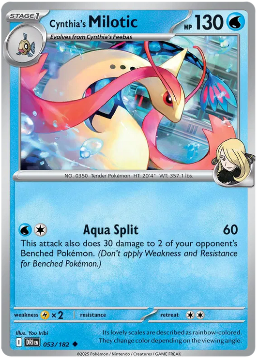 Cynthia's Milotic 053/182