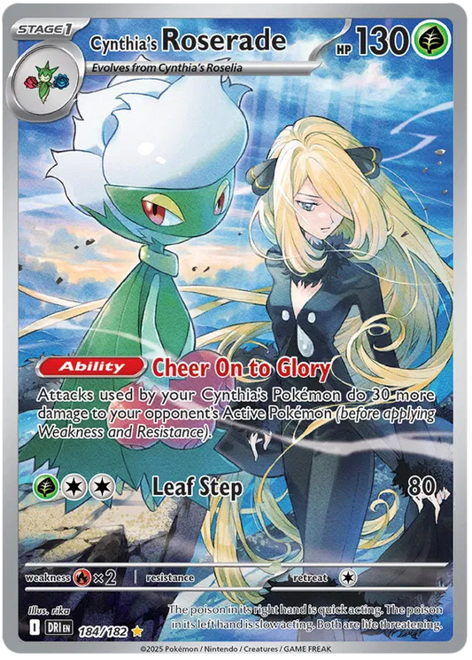 Cynthia's Roserade 184/182