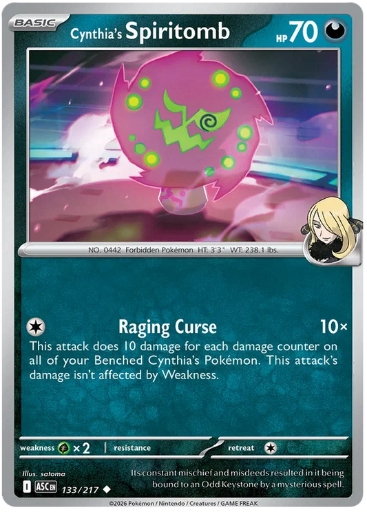 Cynthia's Spiritomb 133/217