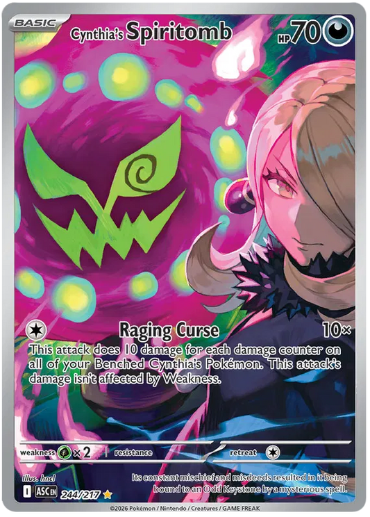 Cynthia's Spiritomb 244/217