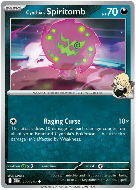 Cynthia's Spiritomb 129/182