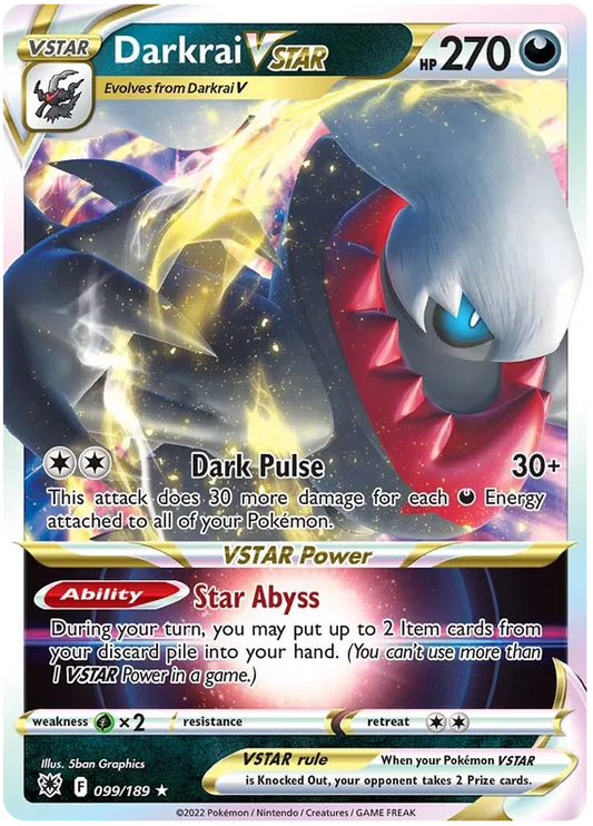 Darkrai Vstar 099/189