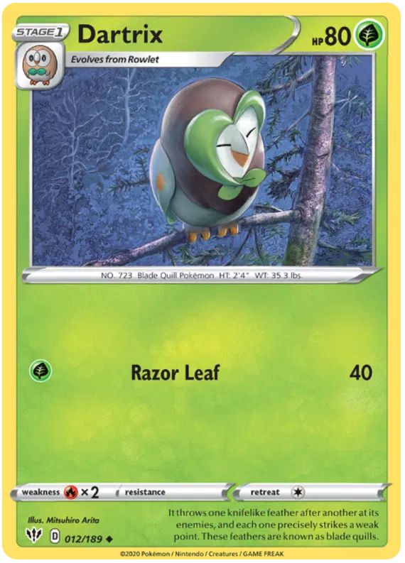Dartrix 012/189