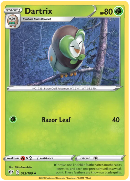 Dartrix 012/189