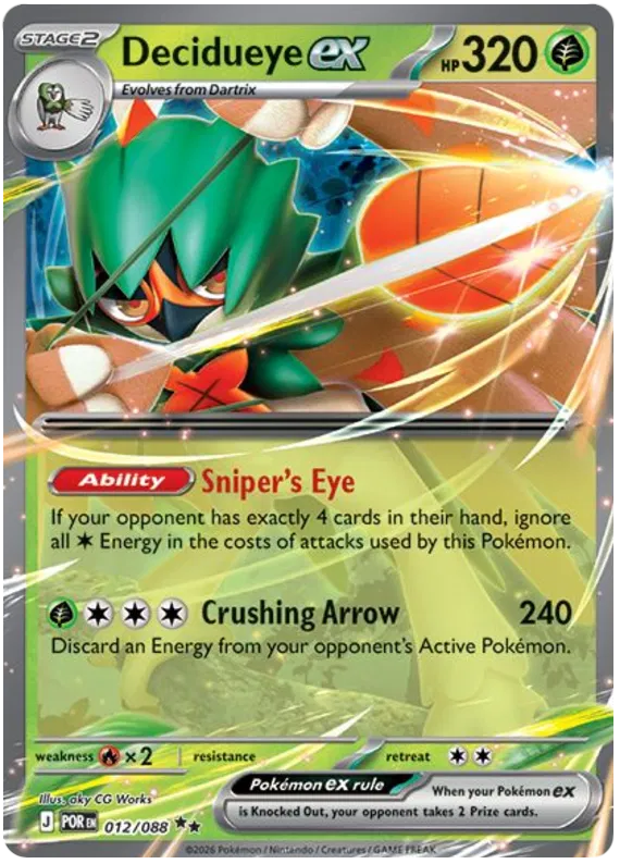 Decidueye EX 012/088