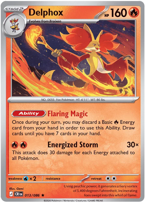 Delphox 013/086