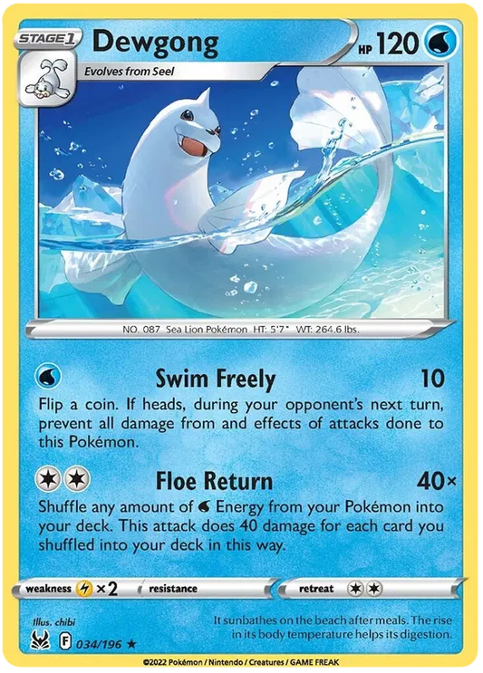 Dewgong 034/196