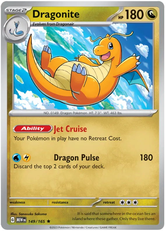 Dragonite 149/165
