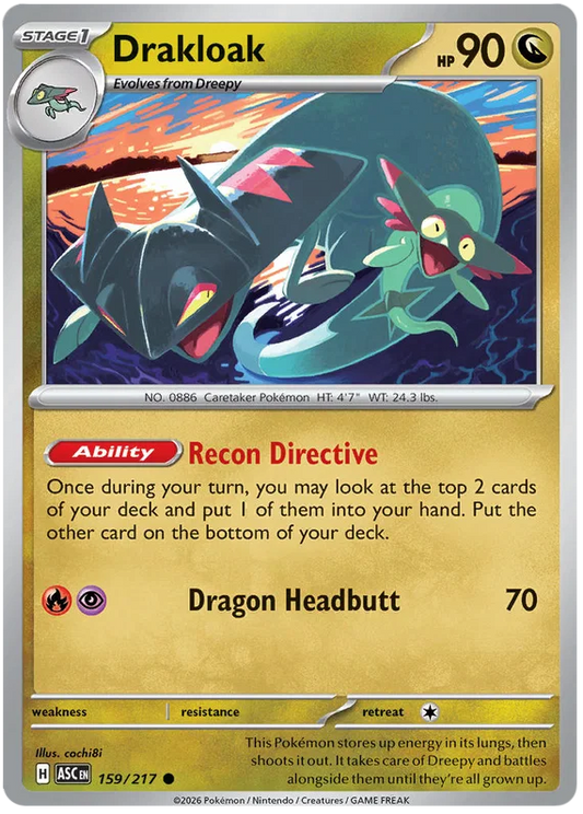 Drakloak 159/217