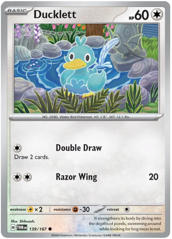 Ducklett 139/167