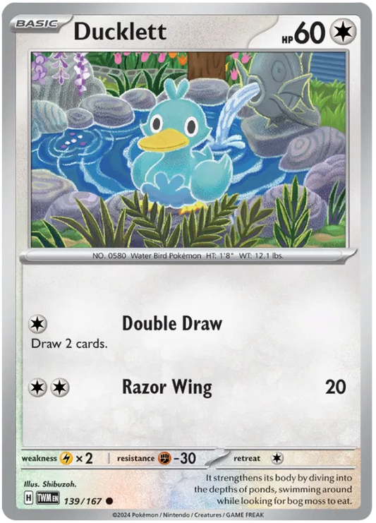Ducklett 139/167
