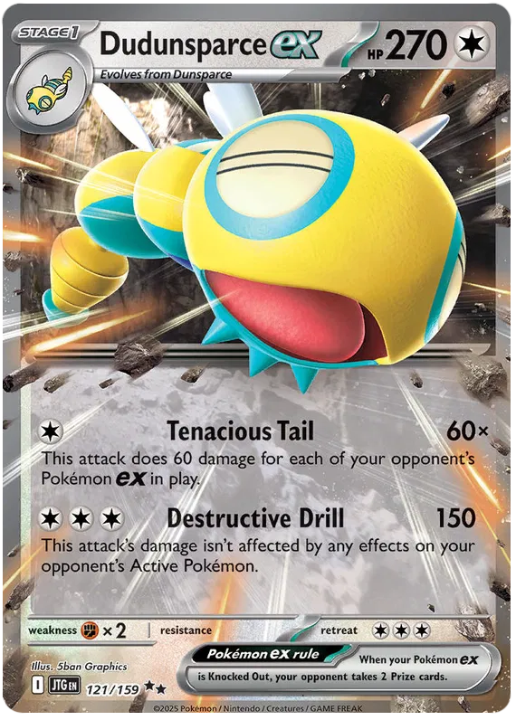 Dudunsparce EX 121/159