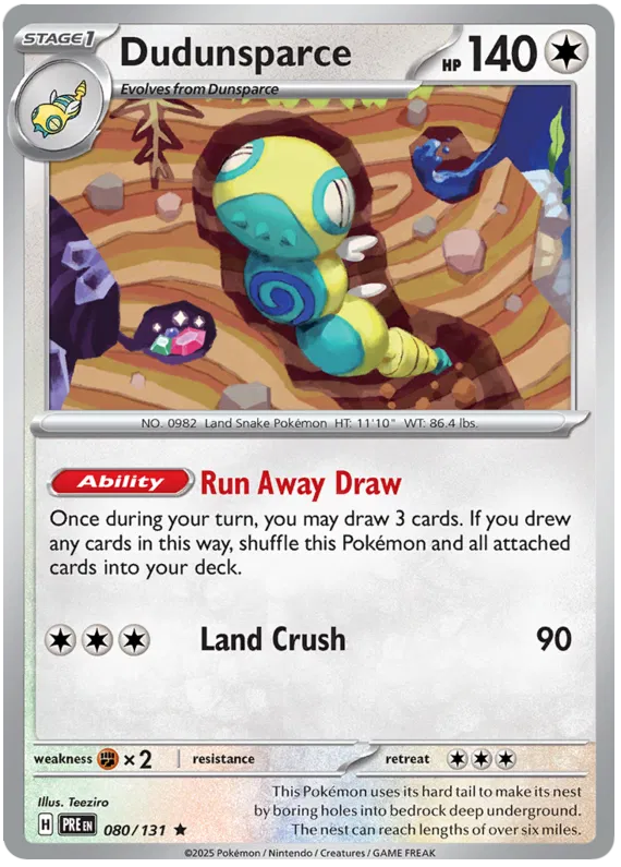 Dudunsparce 080/131