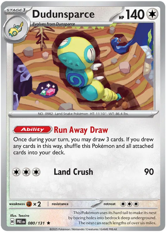 Dudunsparce 080/131