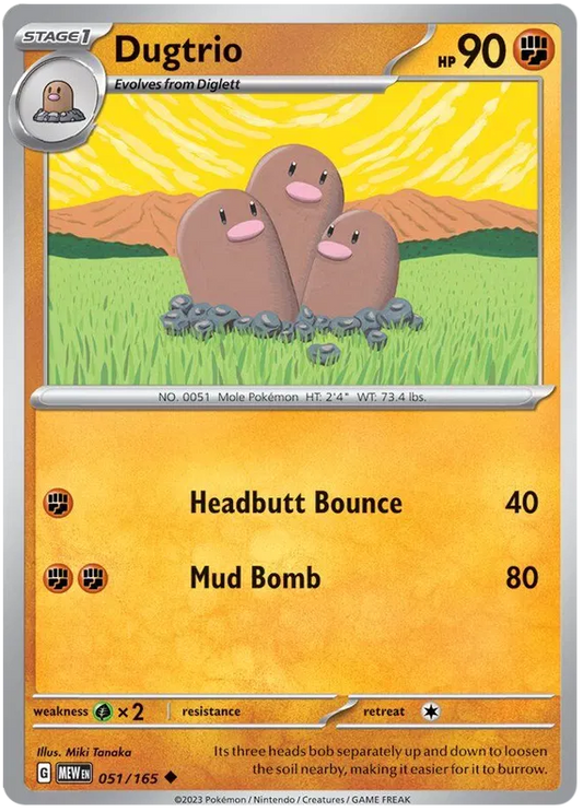 Dugtrio 051/165
