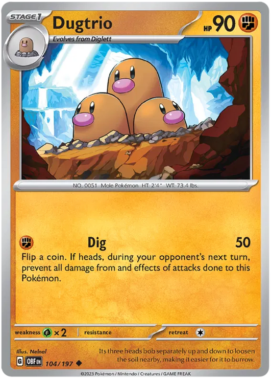 Dugtrio 104/197
