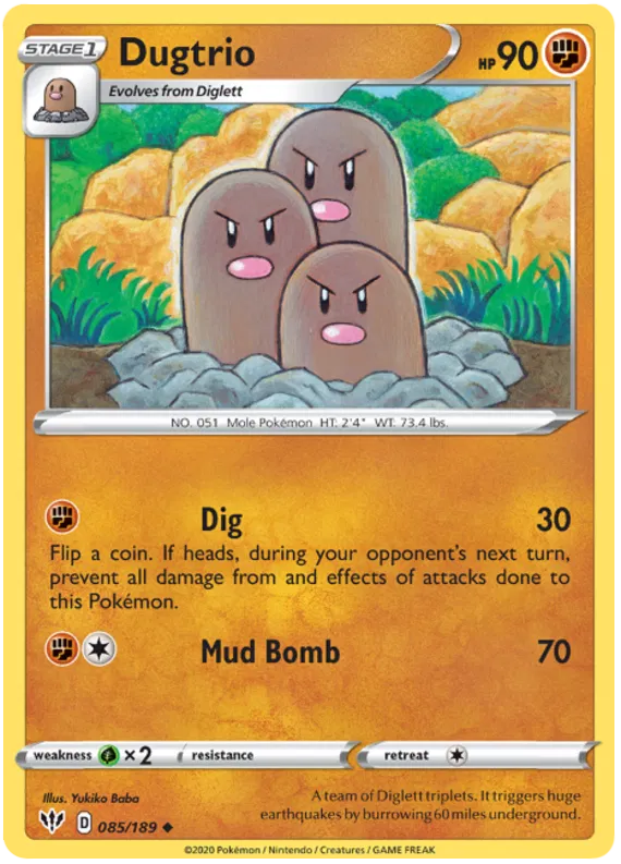 Dugtrio 085/189