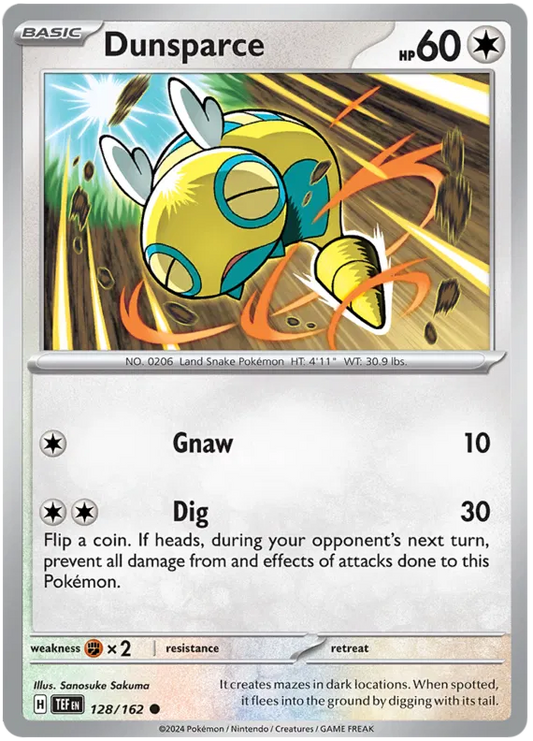 Dunsparce 128/162