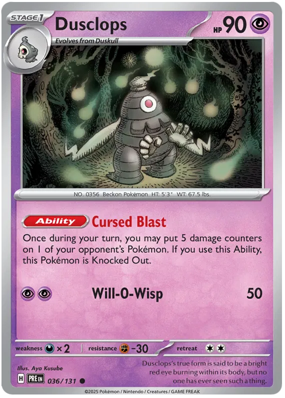 Dusclops 036/131