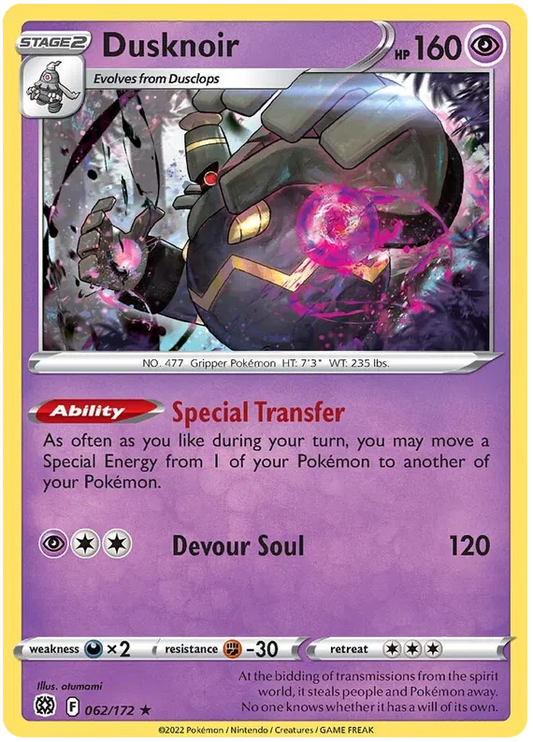 Dusknoir 062/172