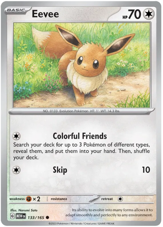 Eevee 133/165