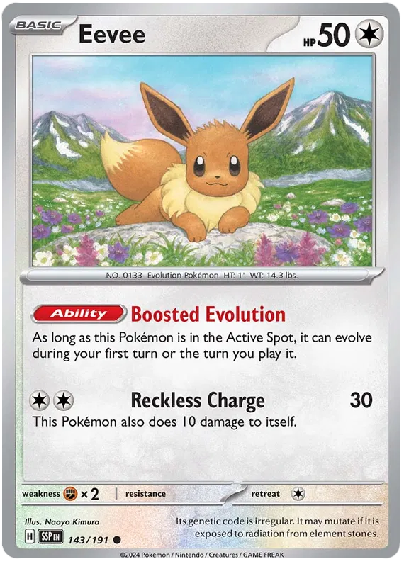 Eevee 143/191