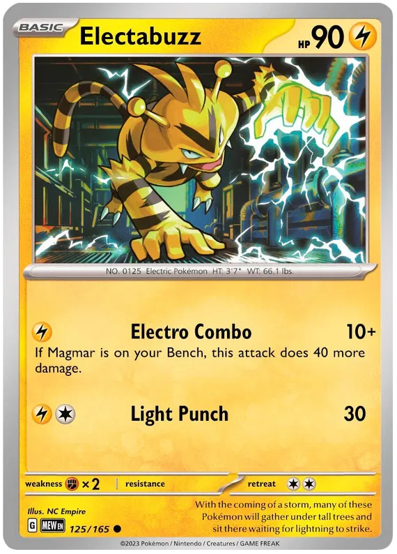 Electabuzz 125/165