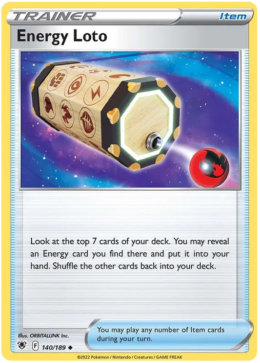 Energy Loto 140/189