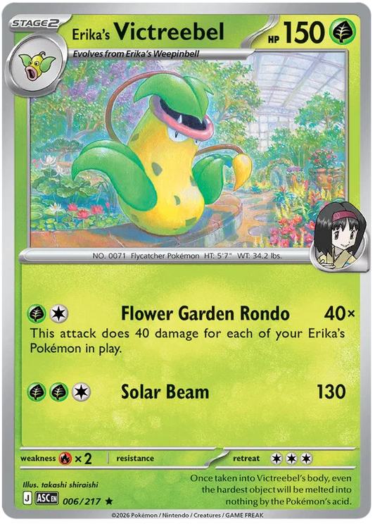 Erika's Victreebell 006/217