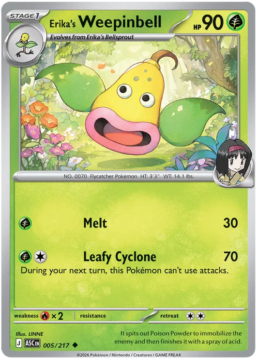 Erika's Weepinbell 005/217