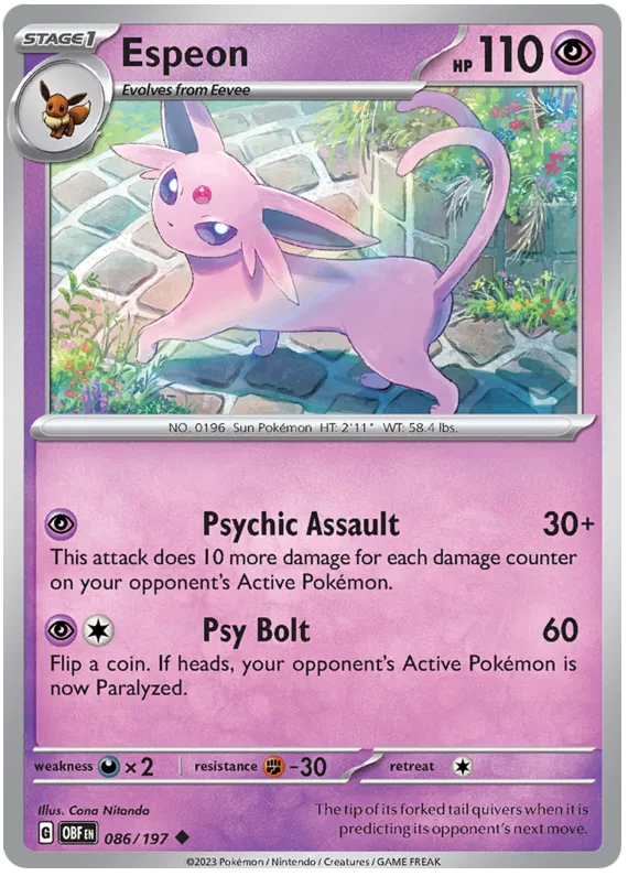Espeon 086/197