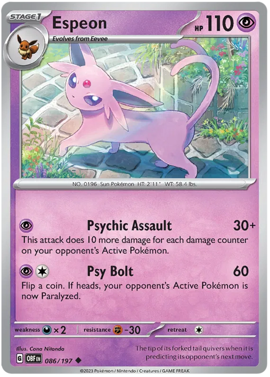 Espeon 086/197